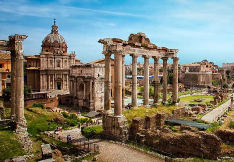 air conditioned bus tour rome